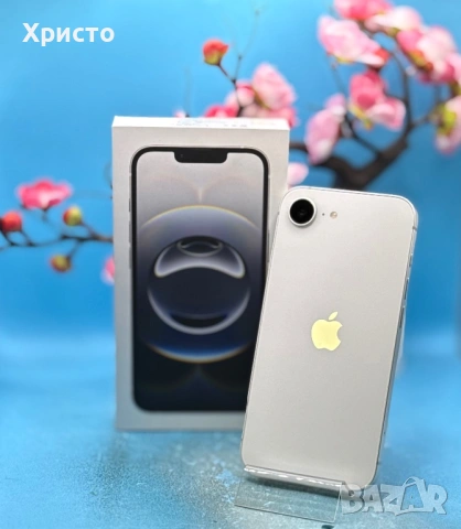 ГАРАНЦИОНЕН!!! Apple iPhone 16e, 128GB, 5G, White + подарък оригинален адаптер Apple , снимка 4 - Apple iPhone - 53701809