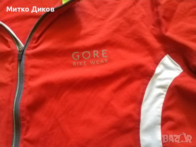 Gore Bike Wear маркова колездачна тениска отлична със силиконов грип размер Л, снимка 3 - Велосипеди - 45557786