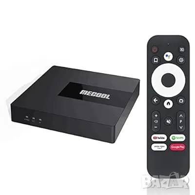 Настроен TV Box Mecool KM7, ATV, Android 11.0, RAM 4GB, ROM 64GB , снимка 1 - Приемници и антени - 48591958