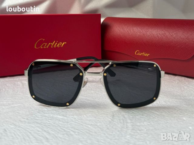 Cartier мъжки слънчеви очила, снимка 7 - Слънчеви и диоптрични очила - 45406655