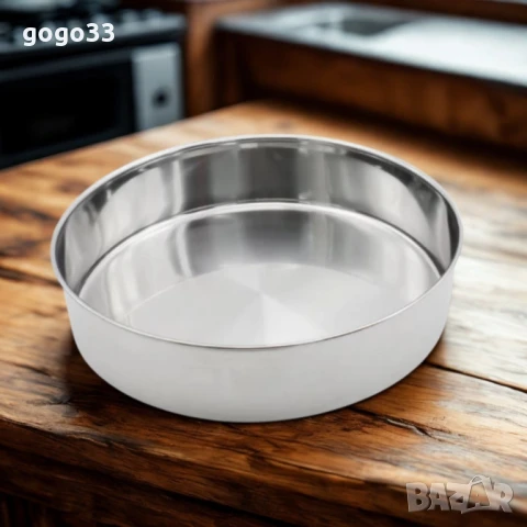Кръгли тави за печене Rosberg  – Емайлирани, снимка 3 - Съдове за готвене - 50396041