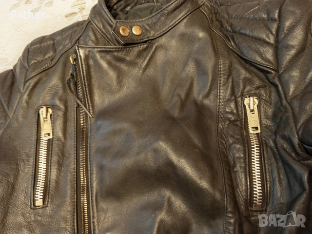 Кожено мото яке размер L / 50, снимка 2 - Аксесоари и консумативи - 54289673