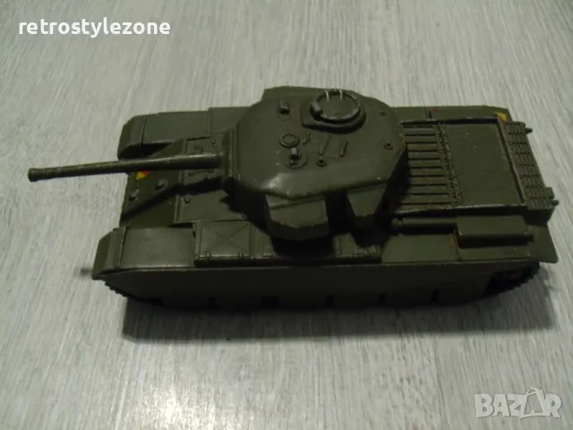 № 7784 стар метален макет - танк  - DINKY SUPERTOYS 651 CENTURION TANK   - MECCANO LTD England, снимка 1 - Други ценни предмети - 48286608