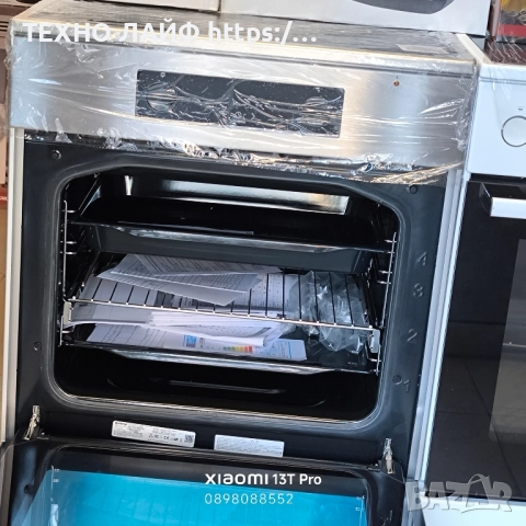 Готварска печка с индукционни котлони GORENJE GEIT6C60XPG, 71 л., снимка 5 - Печки, фурни - 51596016