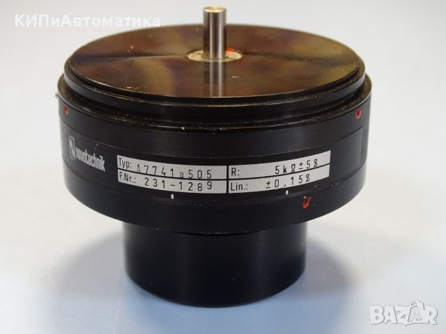 ротационен потенциометър Novotechnik A774a505 Rotari Potentiometer, снимка 6 - Резервни части за машини - 46129122