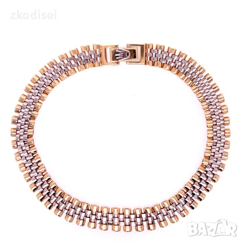 Златна мъжка гривна Rolex 10,94гр. 22,0см. 14кр. проба:585 модел:36974-1