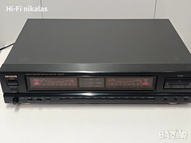 EQ дигитален стерео графичен еквалайзер AIWA GE-950E, снимка 4 - Еквалайзери - 54039986
