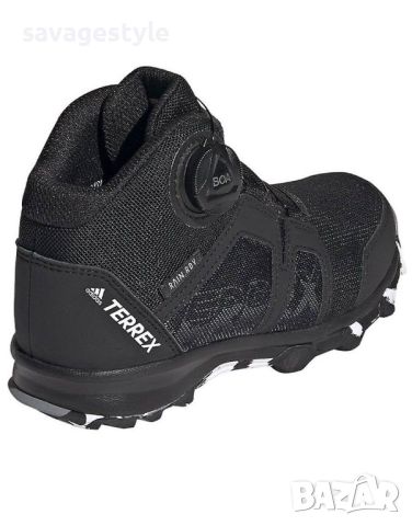 Сникърси ADIDAS Terrex Boa Mid Rain Ready Shoes Black, снимка 4 - Детски маратонки - 45750050
