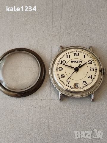 Часовник РАКЕТА. USSR. Vintage watch. Механичен механизъм. Мъжки , снимка 2 - Мъжки - 46561114