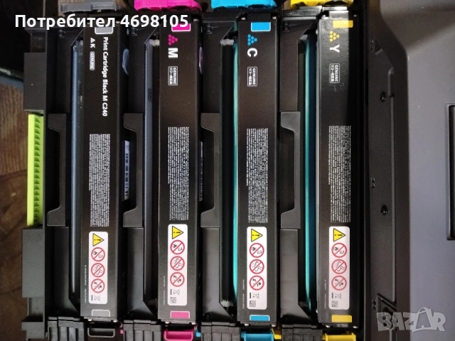 Цветен RICOH M C240FW, снимка 5 - Принтери, копири, скенери - 54136326