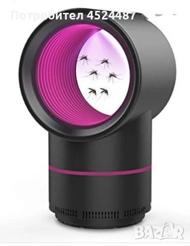 Лампа против комари, USB зареждане, улавя до 20 квадратни метра, снимка 3 - Други стоки за дома - 53463386