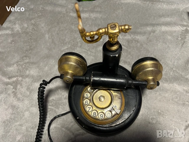 стар руски телефон , снимка 2 - Антикварни и старинни предмети - 50564581