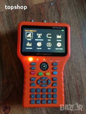 GT Media V8 Finder Pro Сателитен детектор, TV DVB-S2X/S2/S/T2/T/C приемник на сигнал, H.264 цифров.., снимка 7 - Части и Платки - 51562965