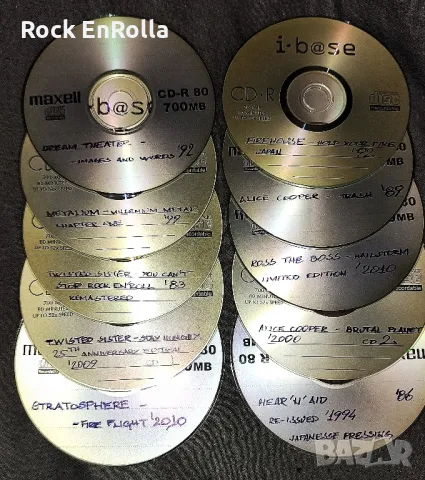 CD-R дискове с метъл !, снимка 5 - CD дискове - 49797569
