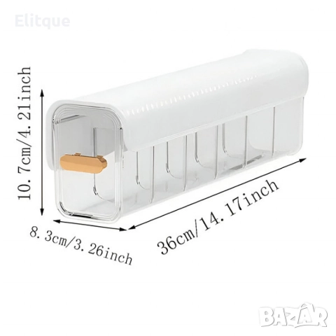 Комплект от 3 органайзера с чекмедже с 5 отделения, снимка 2 - Други стоки за дома - 52924763