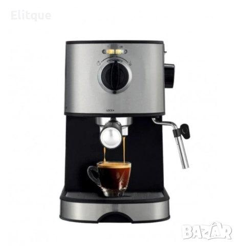 Кафемашина, 20 бара /850W, Сива 24 месеца гаранция, снимка 6 - Други - 52895165