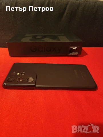 Samsung Galaxy S21 Ultra 5G 12GB RAM 128GB Phantom Black-Неразличим от нов!-комплект!, снимка 10 - Samsung - 53695453