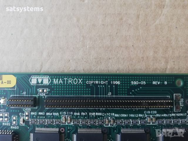 Видео карта Matrox Millennium MGA-MIL/4BN 4MB PCI, снимка 7 - Видеокарти - 46459929