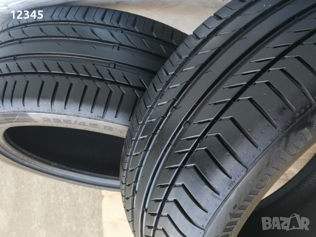 225/45R17 continental dot2022 7,8mm грайфер-№786, снимка 9 - Гуми и джанти - 45054390