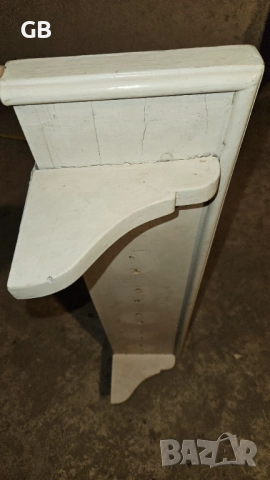 Ретро дървени етажерки закачалки, снимка 4 - Етажерки - 52395597