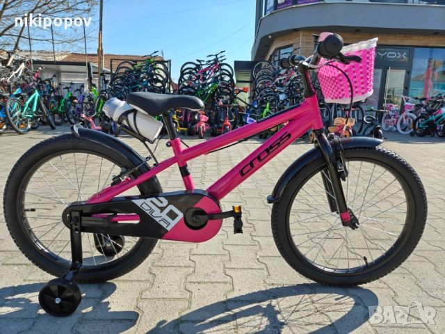 CROSS Велосипед 20" DIVA розов, снимка 12 - Велосипеди - 53830576