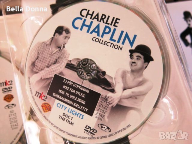 DVD колекция Чарли Чаплин, 6 диска, снимка 8 - DVD филми - 46173135