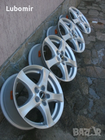 16 цола 5 х 114,3 мм 4 бр лети джанти - Borbet - Made in Germany !, снимка 4 - Гуми и джанти - 53739891