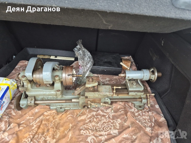 струг часовникарски , снимка 3 - Антикварни и старинни предмети - 54166647