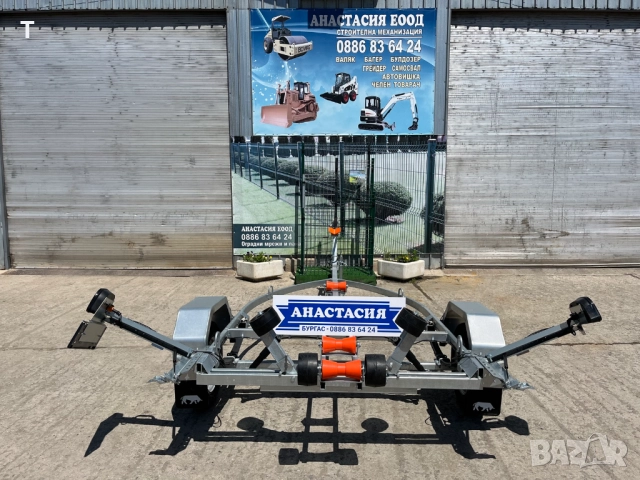 НОВО Туристическо ремарке RESPO Туристическо ремарке - колесар за лодка RESPO 750V501L199 с общо тег, снимка 9 - Ремаркета - 45981354