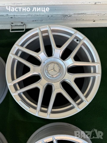 19" AMG джанти за Mercedes 5x112 Спорт пакет, снимка 6 - Гуми и джанти - 51242510