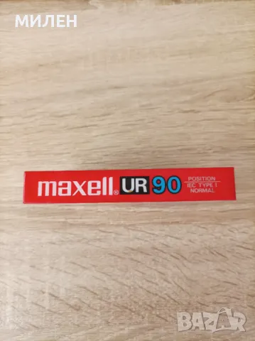 Аудио касета Maxell UR , снимка 3 - Аудио касети - 47172786