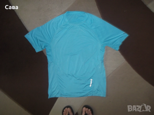 Тениска REEBOK  мъжка,М-Л, снимка 2 - Тениски - 51664300