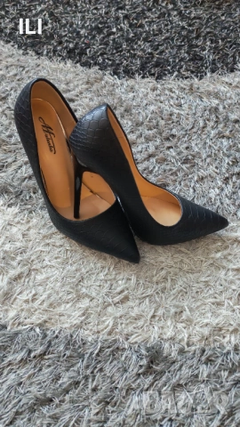 Обувки висок ток, снимка 5 - Дамски обувки на ток - 53734139