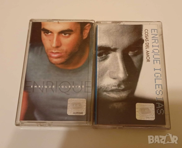 Продавам аудио касетки на Enrique Iglesias