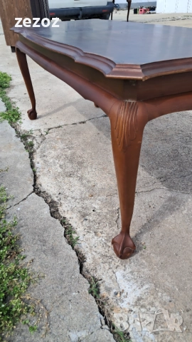  Холна ретро маса масив №161, снимка 2 - Маси - 52847600