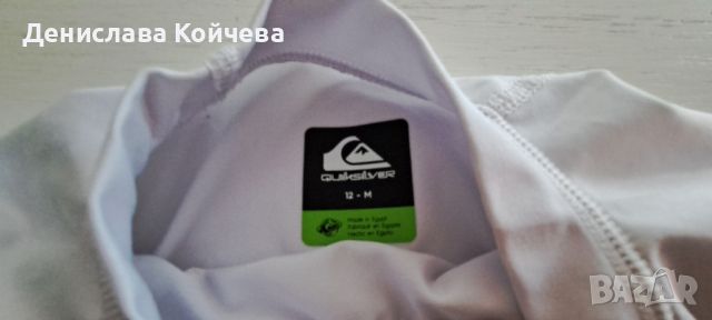 блуза за спорт Quiksilver детска 12 г. размер М , снимка 2 - Детски анцузи и суичери - 45750601