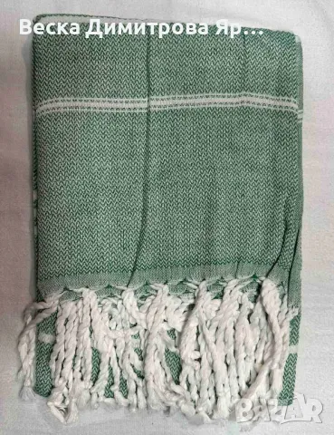 Пештемал – Традиционна турска кърпа от памук и лен 90см x180см, снимка 10 - Други стоки за дома - 50123673