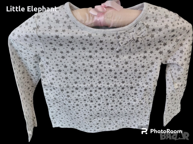 Блузка с дълъг ръкав за 3-4 год мом звезди,колекция"Stars",Англия/нова