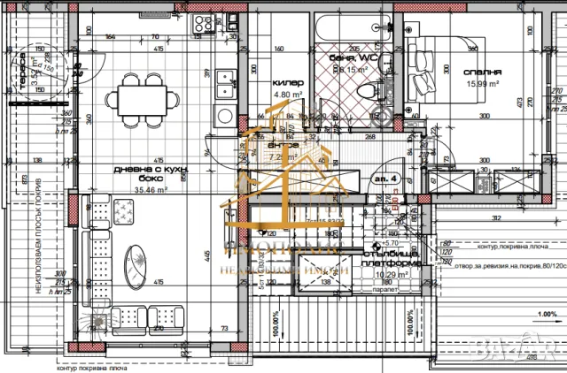 Панорама! Двустаен апартамент – Зеленика, Варна (Обява №:321061), снимка 2 - Апартаменти - 50281088