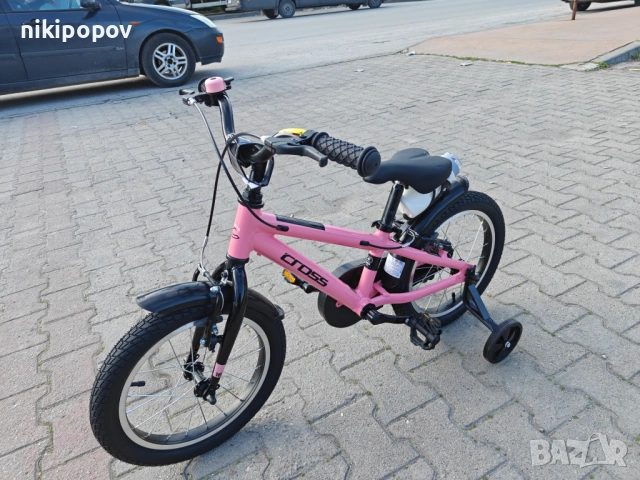 CROSS Алуминиев велосипед 16" ROXY розов, снимка 7 - Велосипеди - 53980807