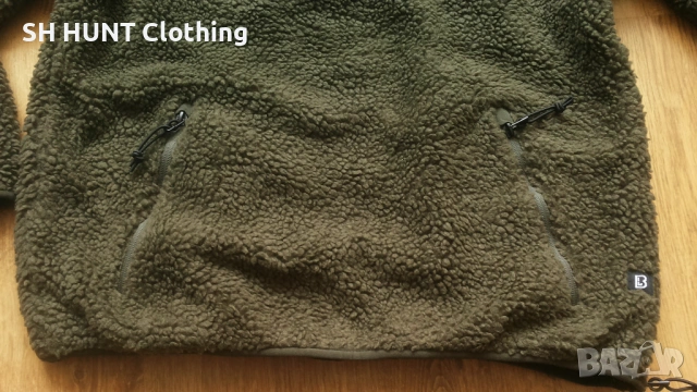Brandit POLAR Jacket размер L за лов риболов поларено яке - 2543, снимка 7 - Екипировка - 54183337