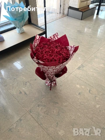 Букет от вечни рози, снимка 12 - Изкуствени цветя - 50282280