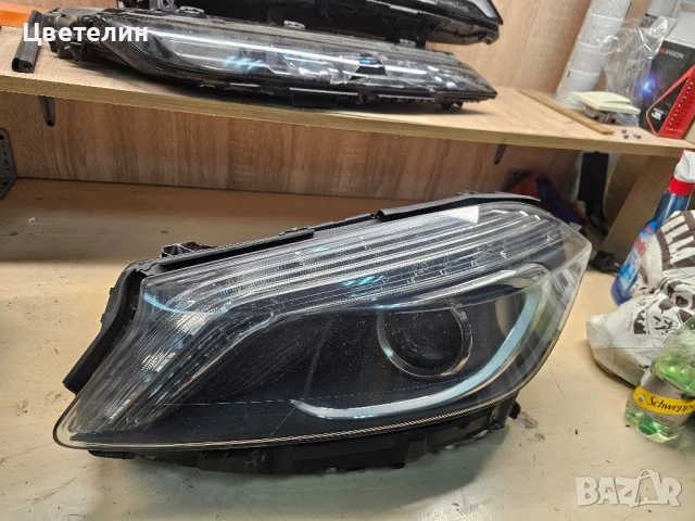 Ляв фар Mercedes A класа W176 lqv far мерцедес а класа, снимка 2 - Части - 51242008