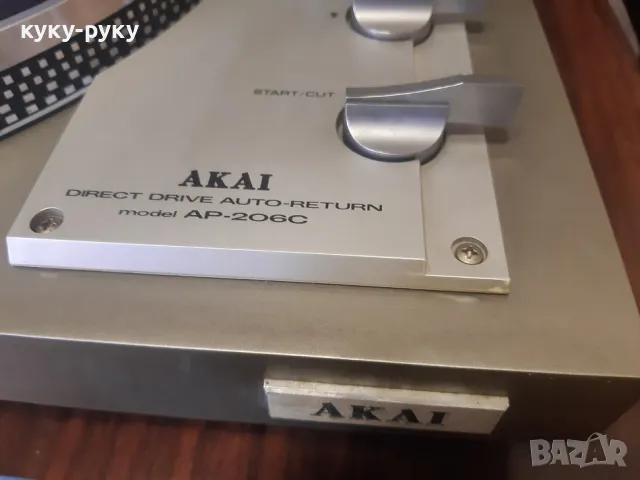 грамофон AKAI AP-206C за части или възстановяване, снимка 3 - Грамофони - 47320778