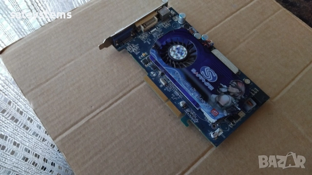 Видео карта AMD Radeon Sapphire HD 2600 XT 256MB GDDR3 128bit AGP, снимка 4 - Видеокарти - 53687785