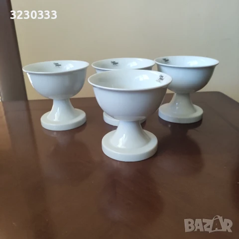 Порцеланови купи за сладолед, снимка 3 - Чаши - 51233101