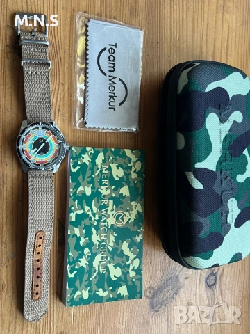 Часовник Merkur , снимка 9 - Мъжки - 53688220