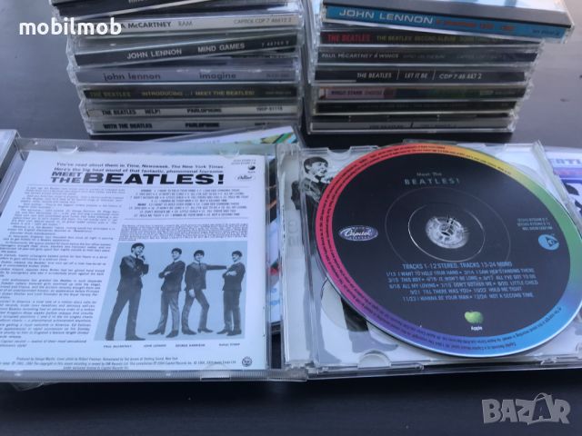 CD Meet The Beatles Capitol Made in EU, снимка 5 - CD дискове - 46777444