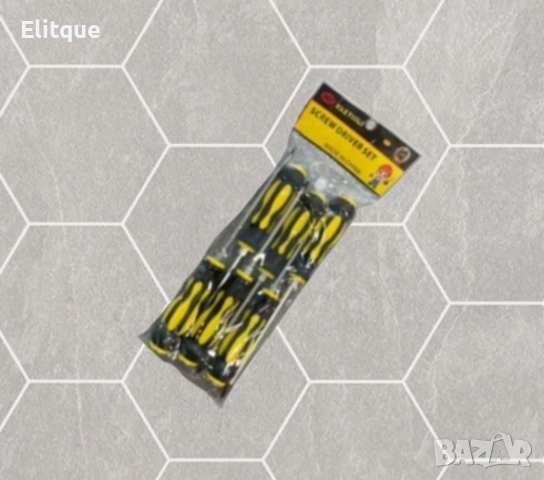 Комплект ударни отвертки 7 броя, снимка 5 - Други стоки за дома - 52831238