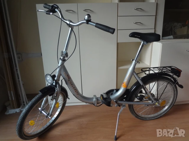 Сгъваем велосипед с ниска рамка и скорости, снимка 3 - Велосипеди - 51075827